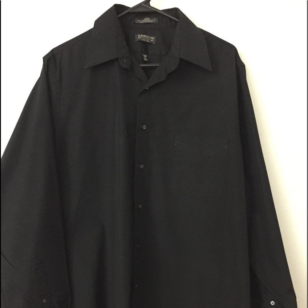 Black Men’s dress shirt